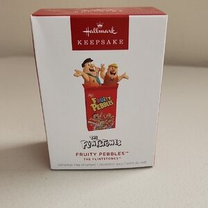 Hallmark Keepsake Fruity Pebbles Ornament - Red and White